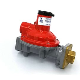 H0MEpartss 988HP-04 1/2 x 1/2 FPT 1st First Stage Straight Mount Regulator Propane 8-12psi