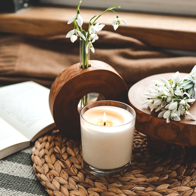 SHOWIN 8 OZ Thick Candle Jars for Making Candles 15