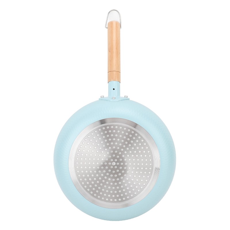 Frying Pan Egg Omelette Pan with Wooden Handle Heat Resistant