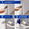 BRINKS – Portable Security Door Locks for Home, Dorm Room,