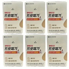 Chong Kun Dang Health RTIZomega 3 Vitamin D 6 boxes, 60 tablets / 종근당건강 알티지오메가3 비타민D 6박스, 60정