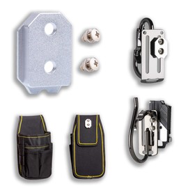 [LVORTX] Male Hardware for One-Touch Tool Holder [High Strength Aluminum Alloy/ Fixed Type] Safety Metal Fittings Male Metal Fittings Safety Hardware Adapter Can Be Installed With One Touch For Your