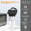 TYESO Tumbler with Straw, 1050ml Coffee Thermos, Vacuum Insulated Handle