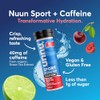 Nuun Sport Caffeine Cherry Limeade Energy 54gr, 8 piezas