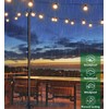 Tigerden 10ft String Light Poles for Soft Surfaces, Light Poles