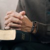 MEALGUET Men's Cross Bracelet for Men : Inspirational Bible Verse