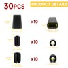 30 PCS Rubber Feet for Sink Grid Kitchen Sink Rack