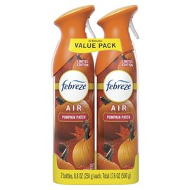 Febreze Air Effects Limited Edition Odor-Fighting Air Freshener, Pumpkin Patch, 8.8 OZ pack of 2 (Pumpkin Patch)