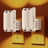 L LOHAS LED Night Lights, Amber Night Light, Dimmable, Sensor,