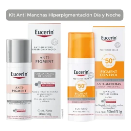🌟🔬 Kit Anti-Manchas Eucerin: Rutina Día y Noche para Hiperpigmentación con FPS 50+ ✨ uniform 🛡️