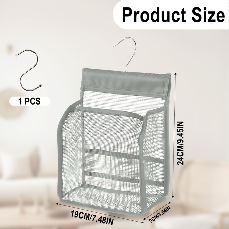 Clothes Peg Bag, Peg Bag for Clothes Pegs, Hanging Hook