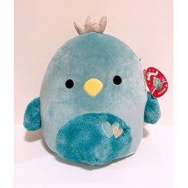 Squishmallows 2024 Valentine Squad 12" Fernanda the Blue Bird Animal Plush Doll
