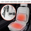 DONWELL Universal Car Heated Seat Cover Pad Winter Warming Pad