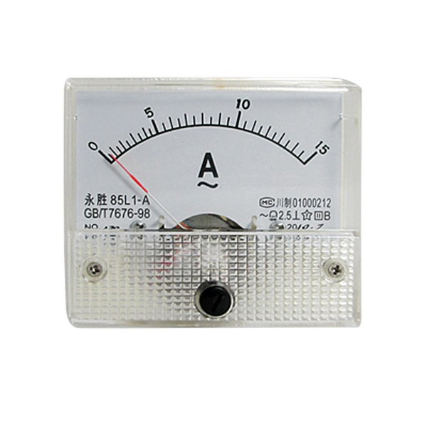 sourcingmap Class 2.5 Accuracy AC 0-15A Analog Panel Ammeter 85L1-A
