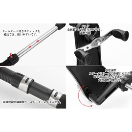 VISPREA YU186 Fishing Line Winder, Rewinding, High Speed, Recycler, Tension, Line Winder, Line Winder, Reducing Line Crease, Easy to Wind, Portable, Convenient, Bait Reel, Spinning Reel, Compatible