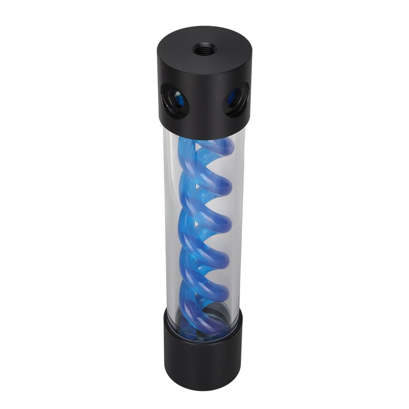 Water Cooling Reservoir 255mm/10.0in Acrylic Plastic Material G1/4in Thread Low