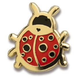 Cute Ladybug Enamel Pin – Red Ladybug Lapel Pin for Jackets – Small Nature-Themed Brooch – Collectible Insect Jewelry – Unique Ladybug Gifts for Women