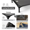 Sytopia 42'' Outdoor Elevated Dog Bed for Large Dogs, Chew-Proof