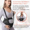 BYVCUI 5 in 1 Pregnancy Support Belt, Pregnancy Seat Belt