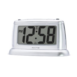 Acctim Juno Smartlite Digital Alarm Clock Smartlite® Crescendo Alarm (Silver)