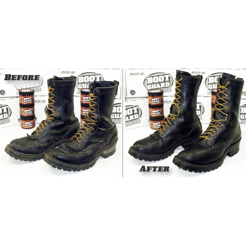 Boot Guard Leather Dressing: Restores and Conditions Leather Boots, Shoes,