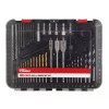 Hyper Tough 100 Piece Wood Metal Masonry Drill Bits Nut