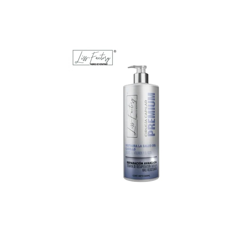 Kit Cirugía Capilar Liss-factory 500ml Shampoo Post 500ml