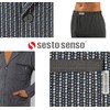 sesto senso Elegant Men's Long Button Down Pyjamas 100% Cotton