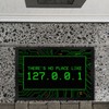 trendaffe Localhost Doormat with IP Address 127.0.0.1 in Green -
