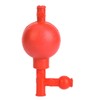 Rubber Suction Bulb, Safe Quantitative Pipette Ball with 3 Openings,