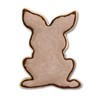 Staedter Sitting Rabbit Cookie Cutter, Silver