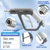 PWACCS Foam Cannon Dual Connector, Pressure Washer Car Wash Foam