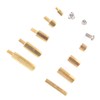 240Pcs Brass M2 M3 Hex Standoff Nut Screw Kit for