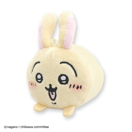 Chugai Mining Chikawa Mochikorororin Rabbit, Total Length: Approx. 3.1 inches (80 mm), Polyester