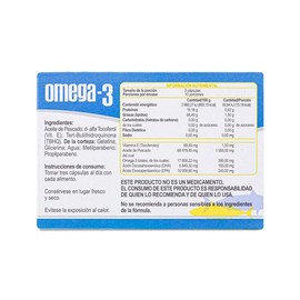 GELCAPS Omega 3 Aceite de Pescado con 30 Cápsulas de 1000 mg  Alto en EPA  DHA  Libre de Metales Pesados  Ingredientes Naturales  Cápsulas Blandas    