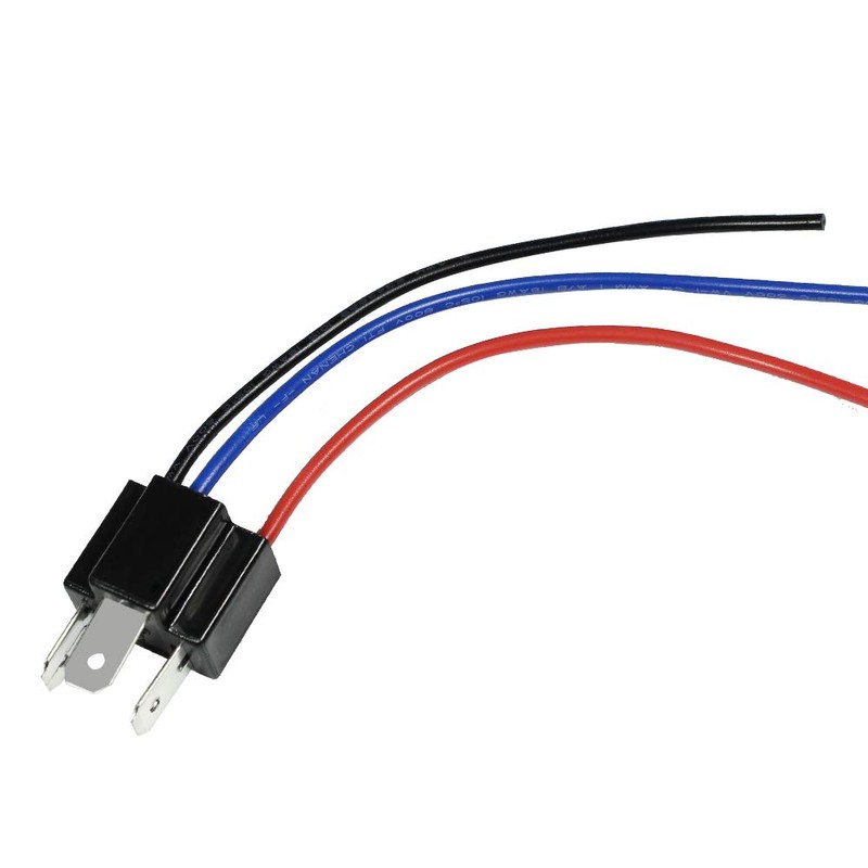 YUNPICAR H4 Headlight Fog Light Coupler Cable Female Replacement/Processing/Expansion Waterproof