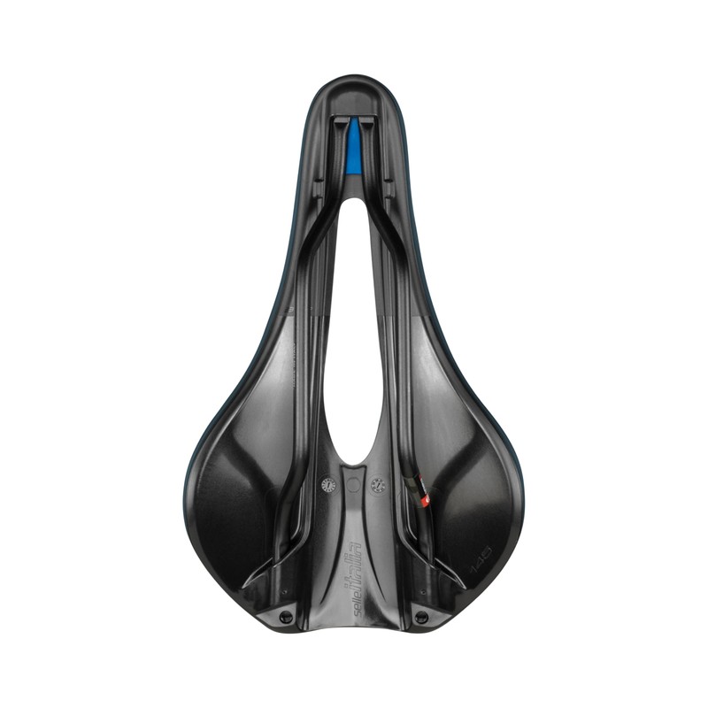 Novus Boost EVO Gravel TM Superflow Saddle, Blue, L3
