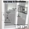Sliding Screen Door Bottom and Top Rollers Replacement with 1"
