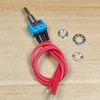 Gebildet Prewired MTS-103 Blue Mini Toggle Switch 125 VAC 6