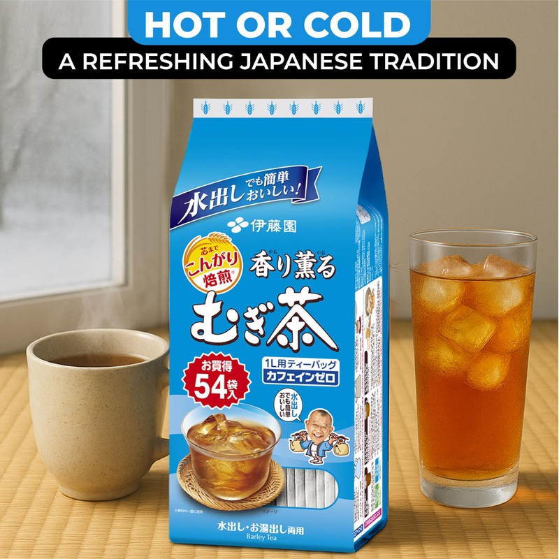 ITO EN Japanese Barley Tea Kaori Kaoru (Aromatic) Mugichae Tea