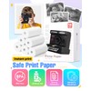 Eveedo 16 Rolls Instant Print Camera for Kids Refill Print