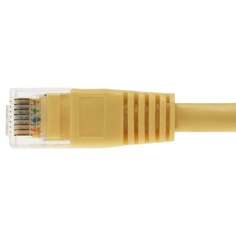 1ft Cat 5E Unshielded (UTP) Ethernet Network Cable - Yellow