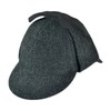 Sherlock Holmes Herringbone Wool Blend Hat (XX-Large) Gray