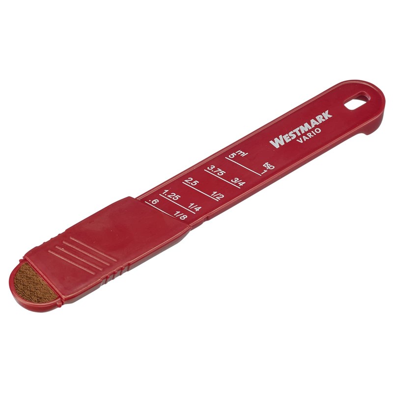 Westmark 2 Measuring Spoons, Adjustable, with Scales: 1 x 0.6
