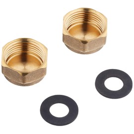 Plumb Pak PF285-2AMZ Compression Blanking Nut 3/4in - Pack of 2