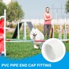 PATIKIL 2" PVC Pipe End Cap Fitting, Furniture Grade Pipe