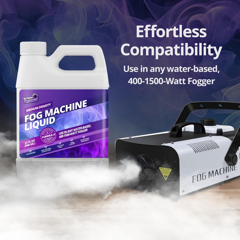 32oz Fog Machine Liquid Smoke - Medium Density Smoke Machine,