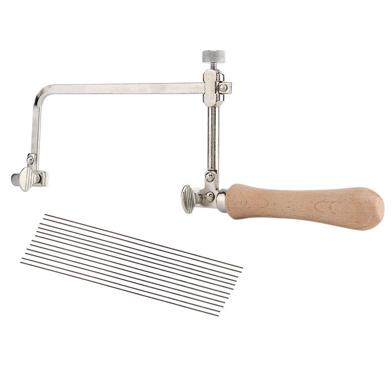 MUNEFE Jewelry Saw, Small Hacksaw, Metal Cutting Saw, Great for
