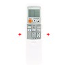 ECONTROLLY KM15E Replace Remote Control Compatible with Mitsubishi Air Conditioner