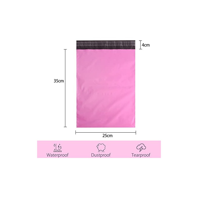 100 Mailing Bags Self-Seal Postal Shipping Packaging Mailers for Posting